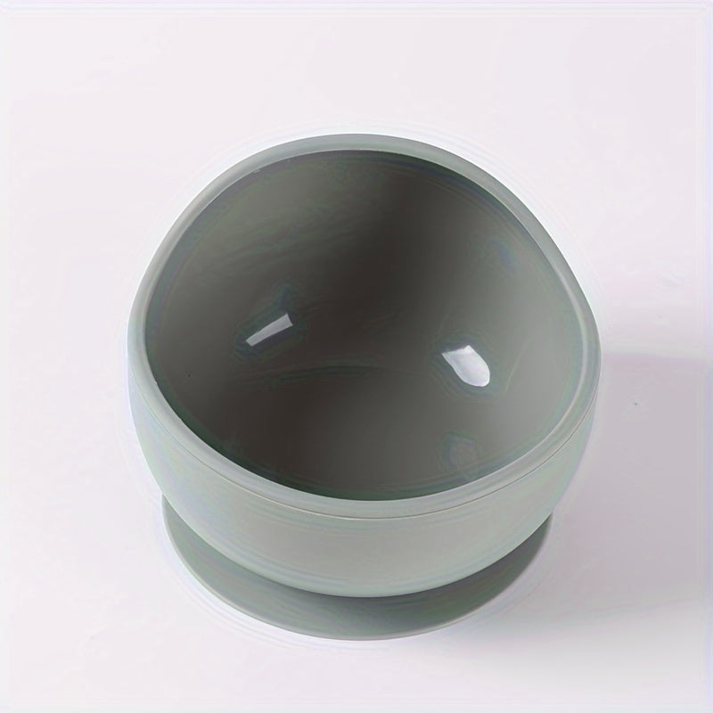 Plato de alimentación para bebés con ventosa de silicona para niños y niñas