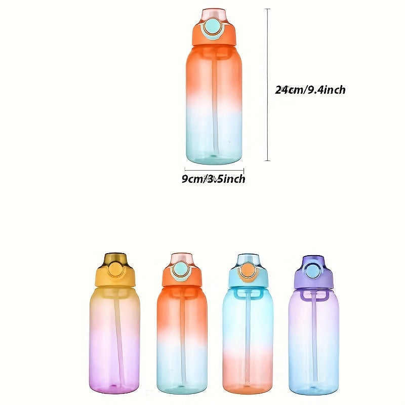 34oz Fruit-Infused Water Bottle with Random Flavor Pod BPA-Free Cycling Gift
