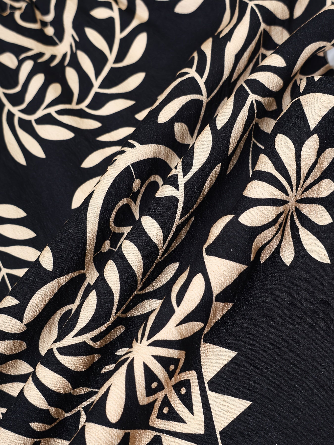 Брюки для женщин больших размеров повседневные средней длины с геометрическим принтом, дышащие, легкие