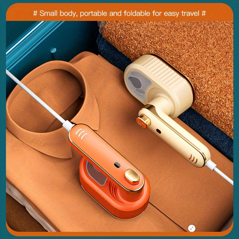 Plancha de vapor eléctrica 220V-240V enchufe EU, portátil, para dar forma a ropa plana y colgada