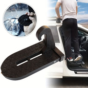 Universal Foldable Car Door Step with Safety Hammer for SUVs Trucks