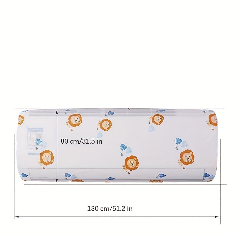 Wall Mounted Air Conditioner Cover Waterproof Dustproof Protective Shield