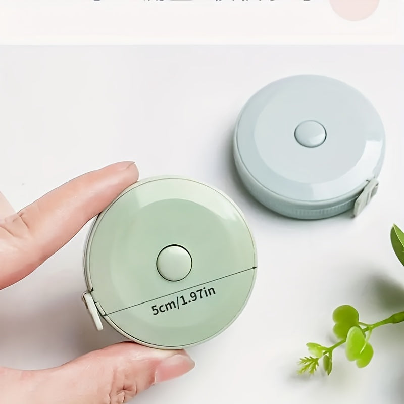 Retractable PVC Tape Measure 5 Feet Soft Durable Sewing Crafts DIY