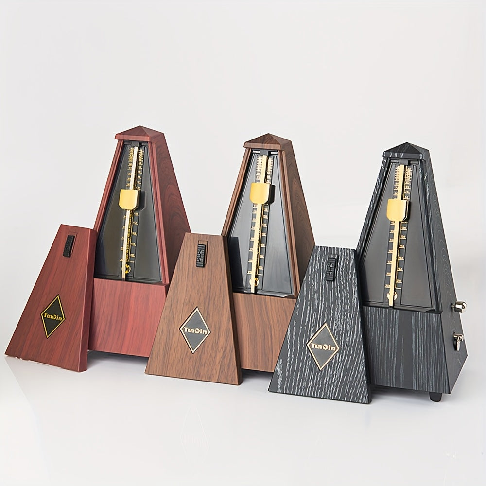 Uch rangli va toza mis mexanizmi bilan ta'minlangan minorali metronom, turli asboblar uchun mo'ljallangan va boshlovchilar uchun mos keladi, bu esa uni maxsus tadbirlarda musiqa ixlosmandlari uchun ajoyib sovg'a qiladi.