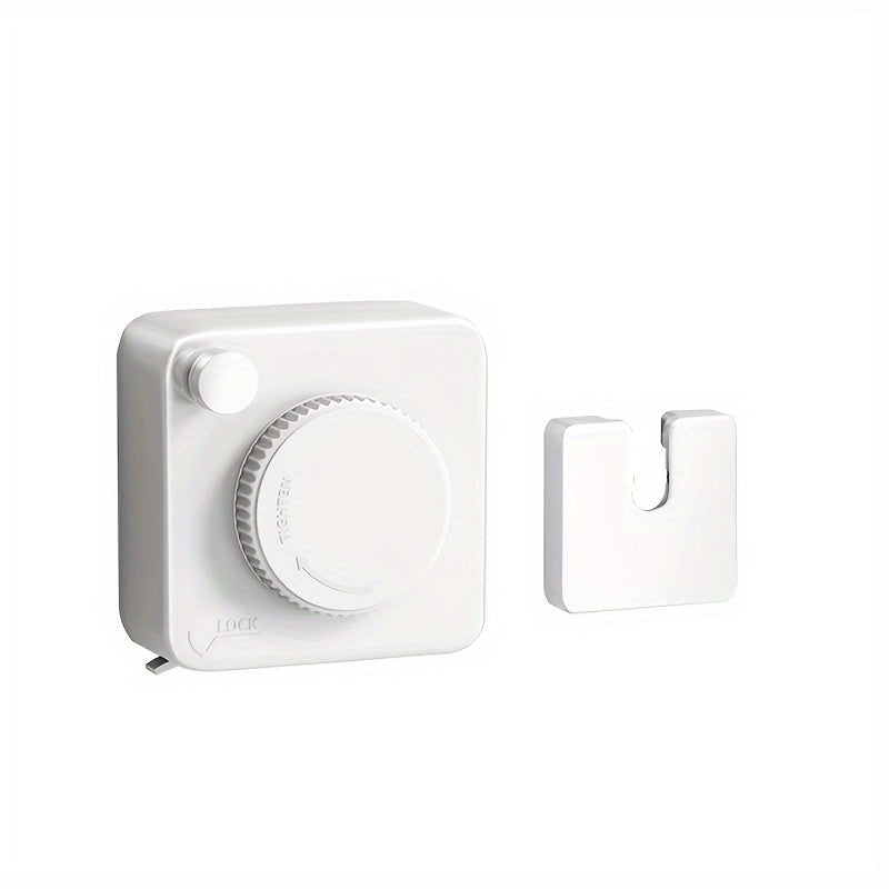 Идеальное решение для нужд сушки в помещении, этот прочный выдвижной катушечный шнур для одежды из нержавеющей стали 304 имеет длину 4,25 метра. Идеален для арендуемых комнат или балконов, он прекрасно подходит для развешивания полотенец, одеял и белья.