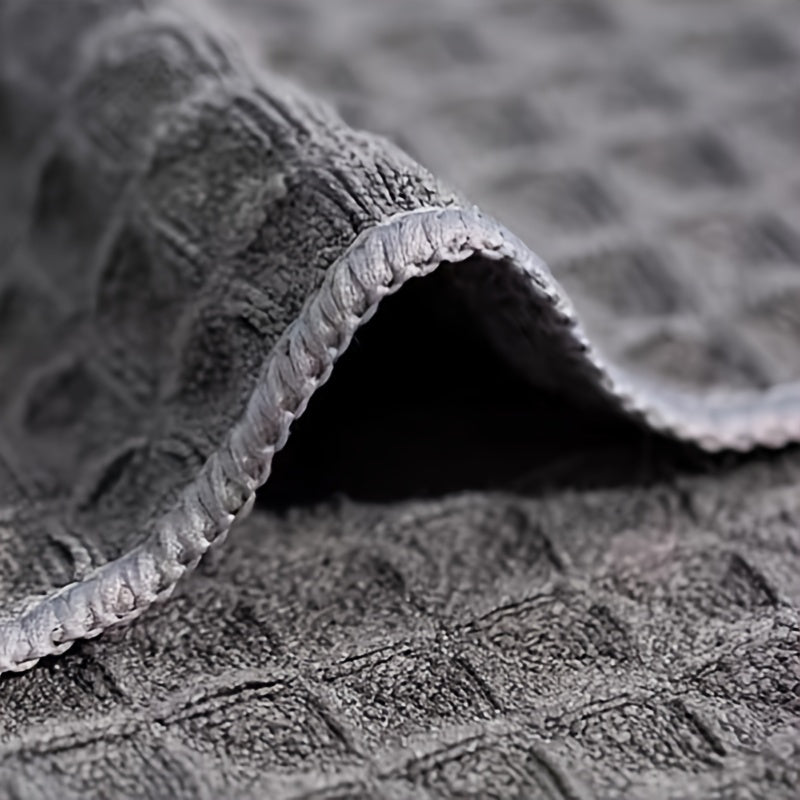 Microfiber Waffle Weave Cleaning Cloths 4/8 Pack, Super Absorbent Kitchen Towels