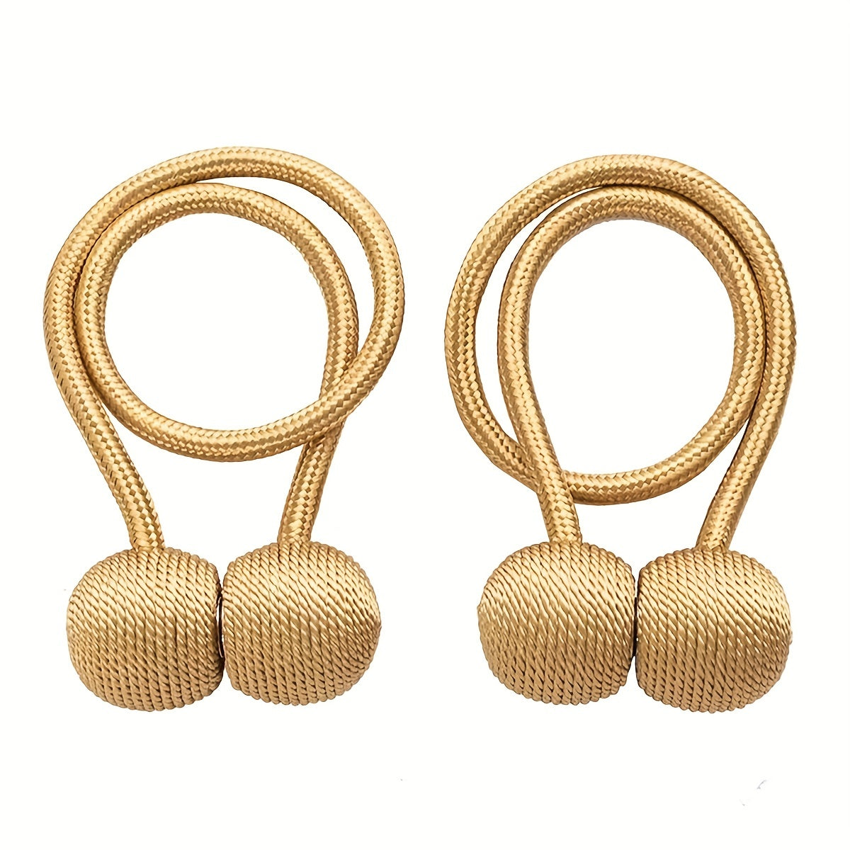 2 piezas de sujetapuertas magnéticos modernos y sencillos para cortinas de tela, ideales para dormitorio y sala de estar