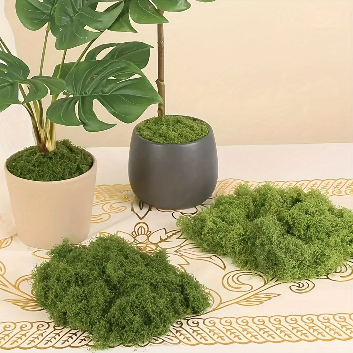 Artificial Green Moss for Home Decor Indoor Miniature Landscapes Potted Plants Terrariums