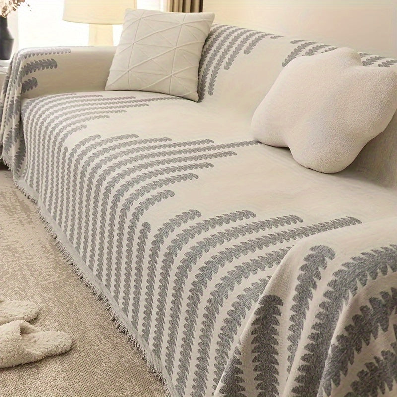 Chenille Sofa Slipcover All Seasons Modern Simple Furniture Protection Home Decor