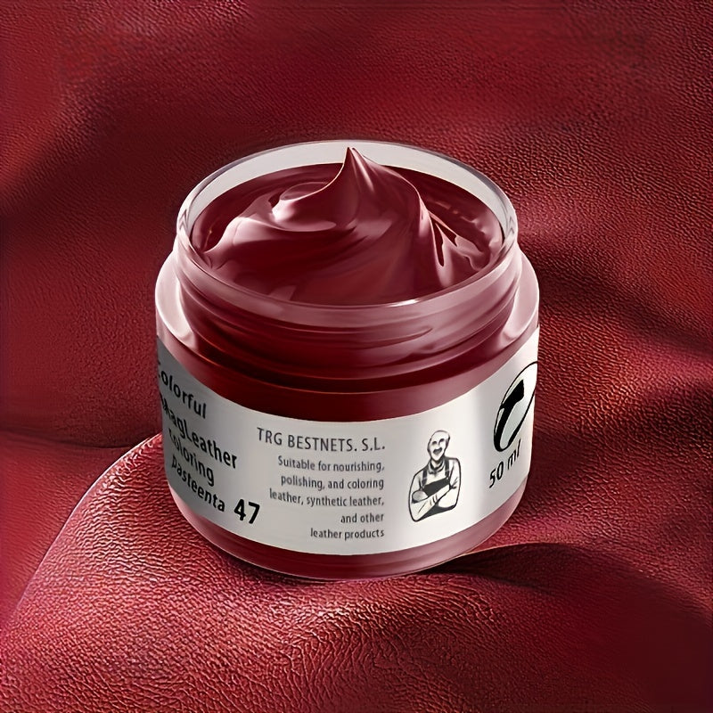 Leather Repair Kit 50ML Color Toner for Leather Sofa Shoes Bag Scratch Fix