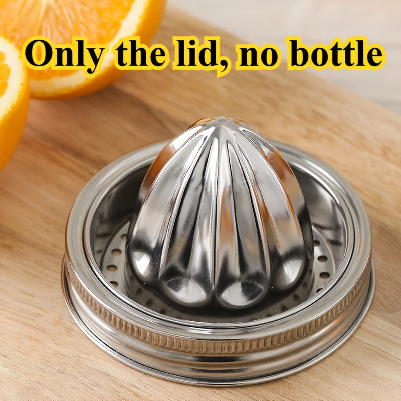 Stainless Steel Lemon Squeezer Juicer with Bowl Portable Easy to Use