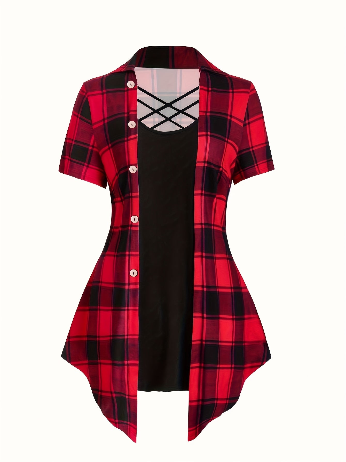 Plus Size Women's Casual 3-Piece Set Polyester Stretch Middle Eastern Style