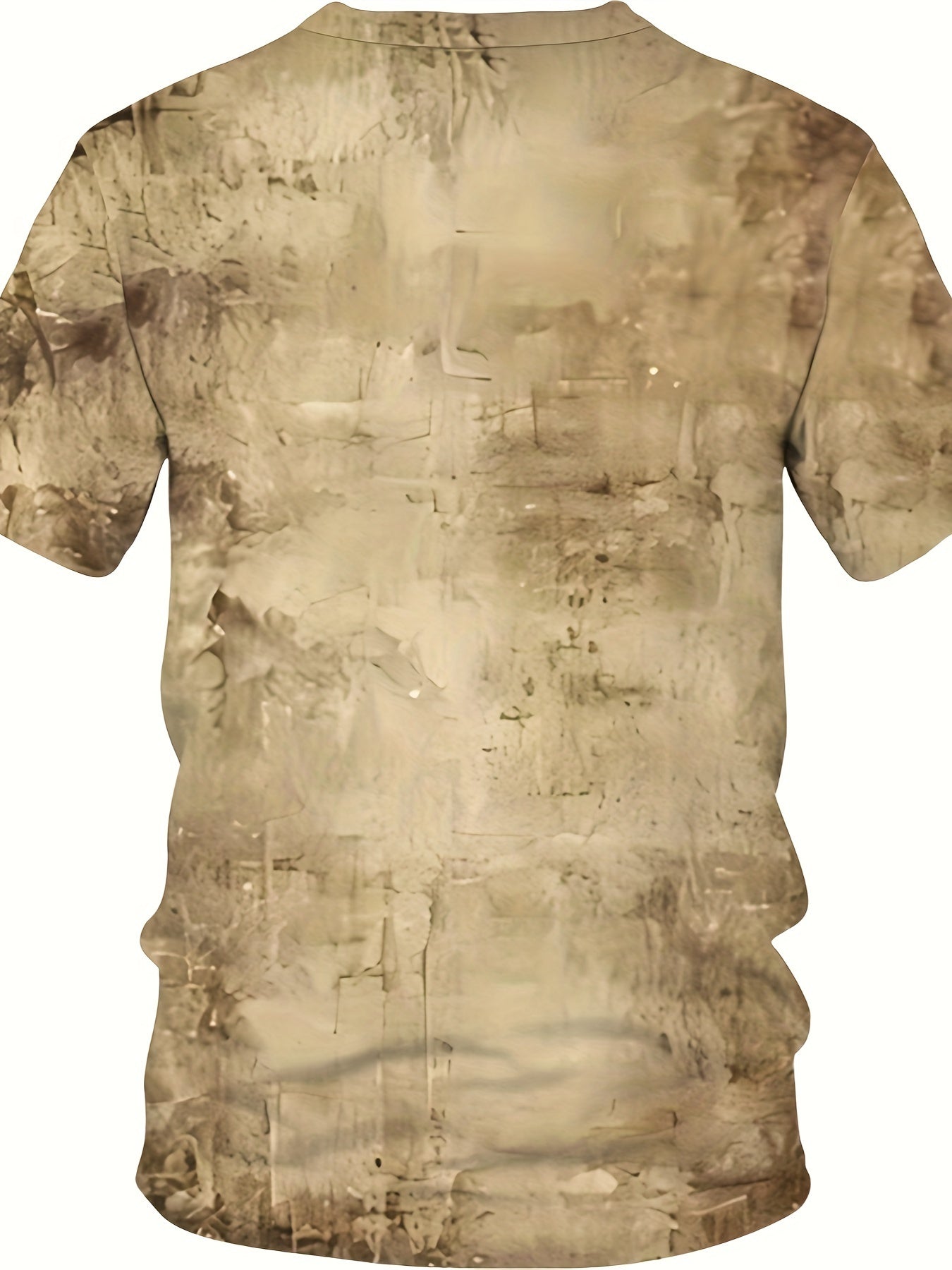 Katta o'lchamdagi erkaklar futbolkasi, vintage avtomobil printi, retro uslubida.