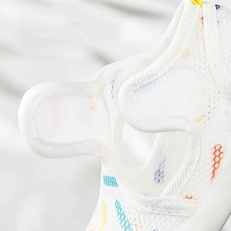 Sandalias de malla para bebés y niños pequeños, zapatos antideslizantes de verano con cierre de gancho y bucle