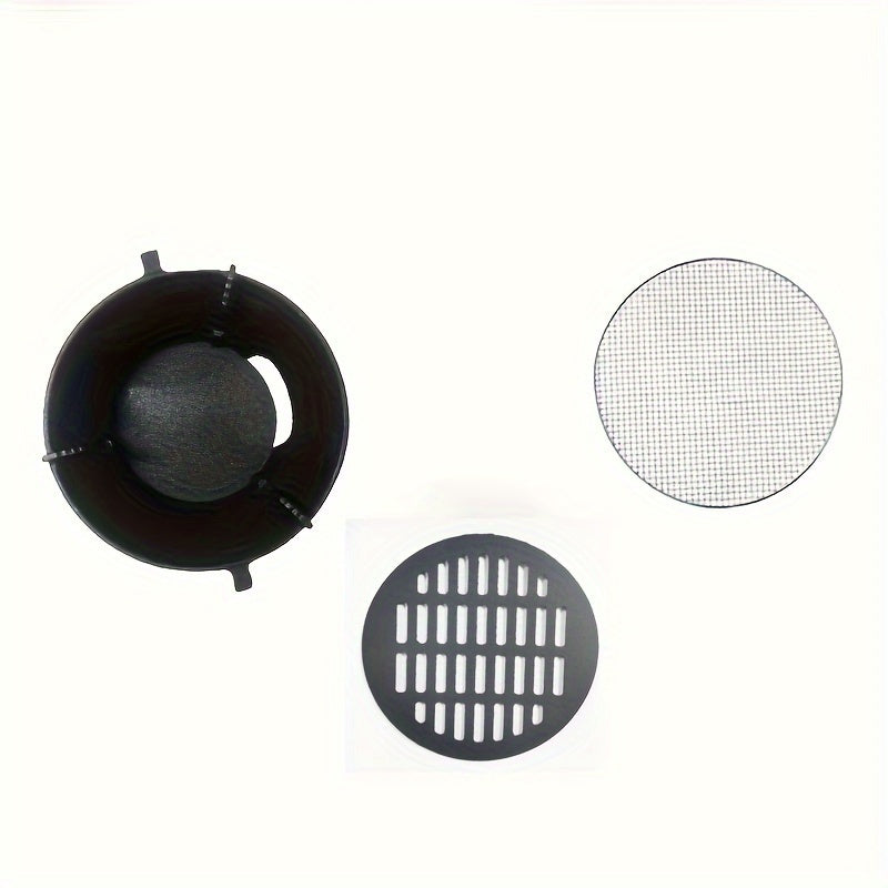 Cast Iron Charcoal Grill Stove with Mesh Net and Au Gratin Pan for Indoor Outdoor Cooking