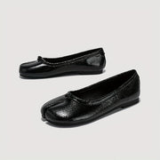 Bailarinas de suela suave para mujer, antideslizantes, con punta dividida, zapatos cómodos