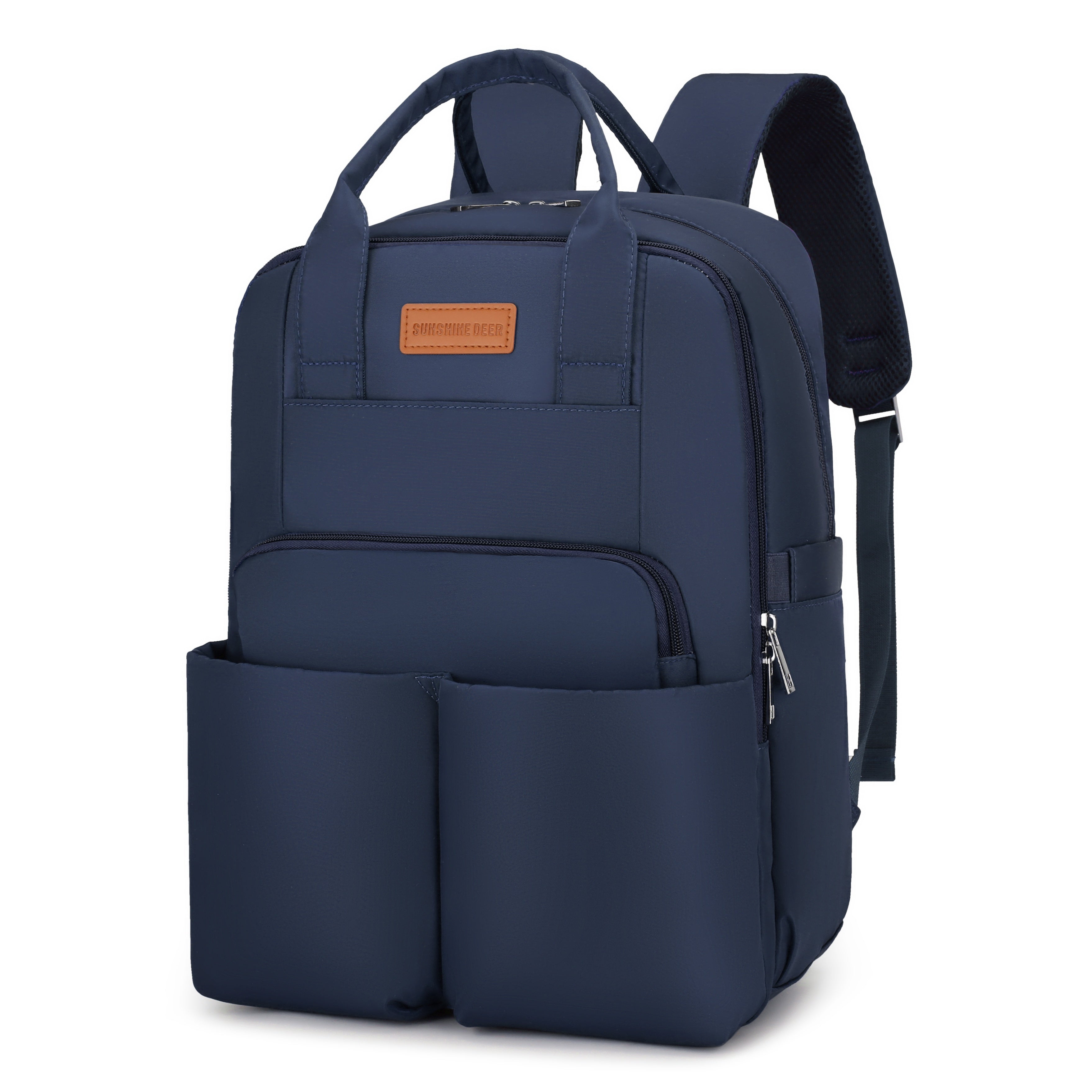 Waterproof Diaper Backpack for Boys and Girls with Multiple Pockets and Durable Polyester