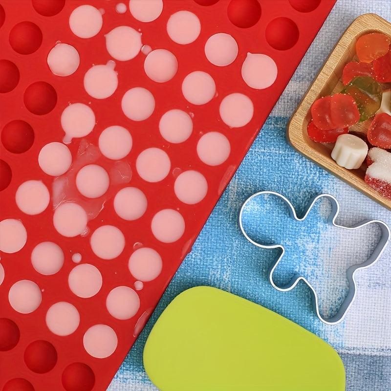 Мини-формочка для шоколада из силикона пищевого класса с 468-отверстиями, для выпечки и заморозки