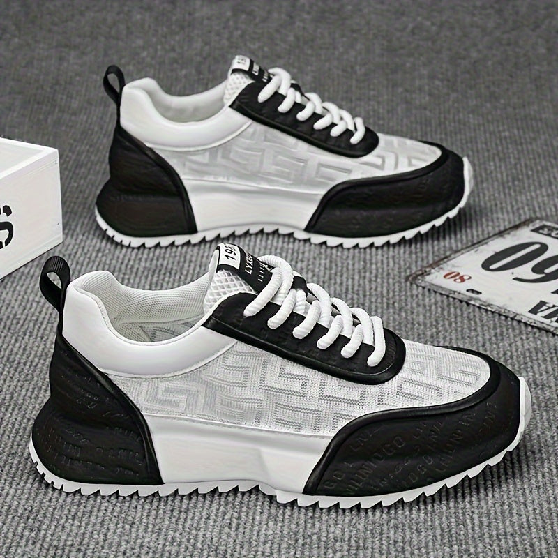 Erkaklar uchun nafas oladigan modali krossovkalar - chidamli, sirpanmaydigan, yugurish va tasodifiy kiyim uchun, barcha mavsumlar uchun.