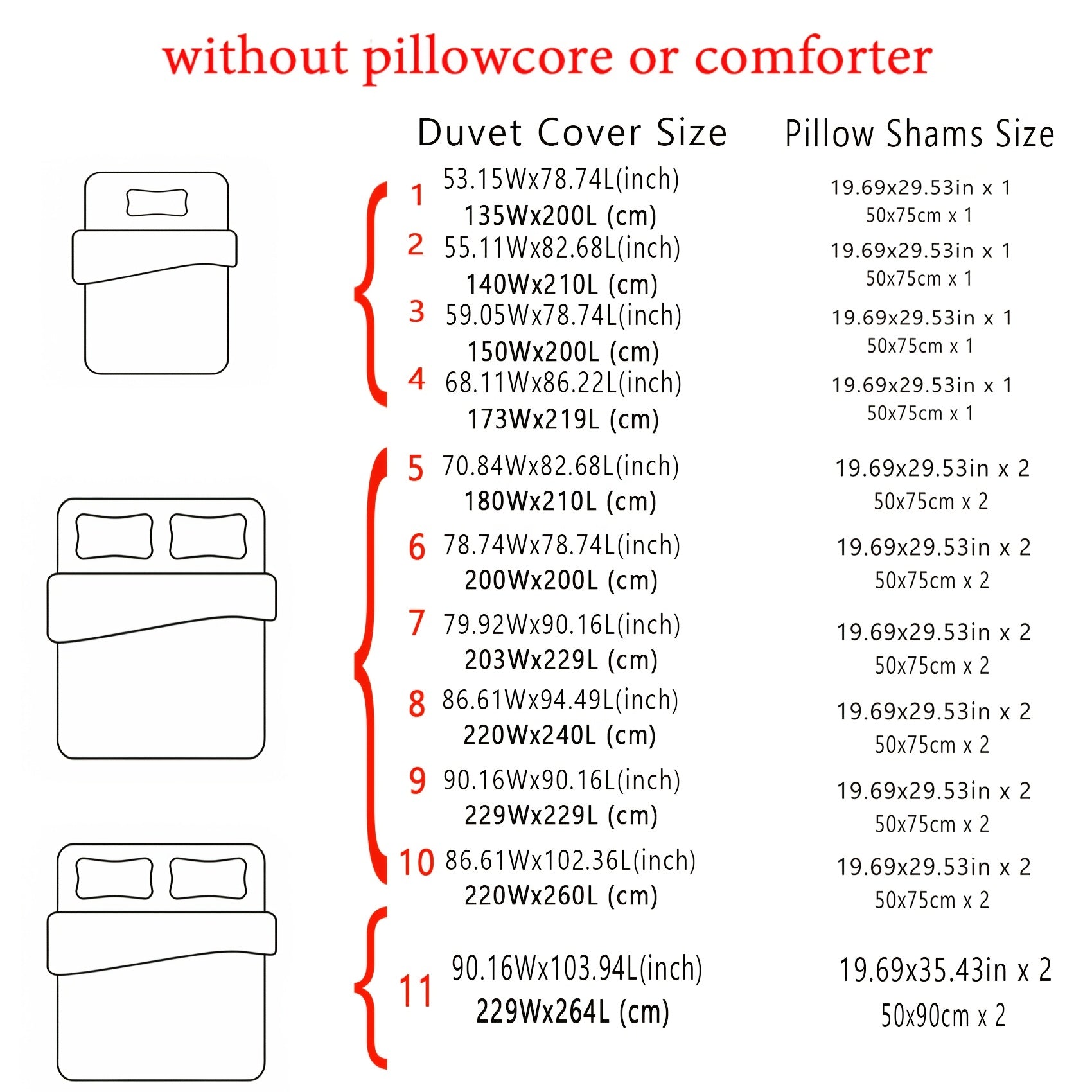 Luxury Red Lace Duvet Cover Set with Pillowcases for Bedroom or Guest Room