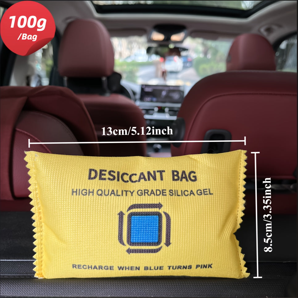 Многоразовая силиконовая сумка-осушитель с изменением цвета для гардероба и дома