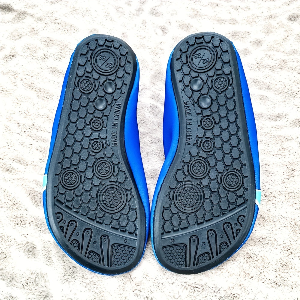 Unisex Anime Print Suv Poyabzallari - Yengil va Tez Quriydigan Yozgi Plyaj Kiymishlari