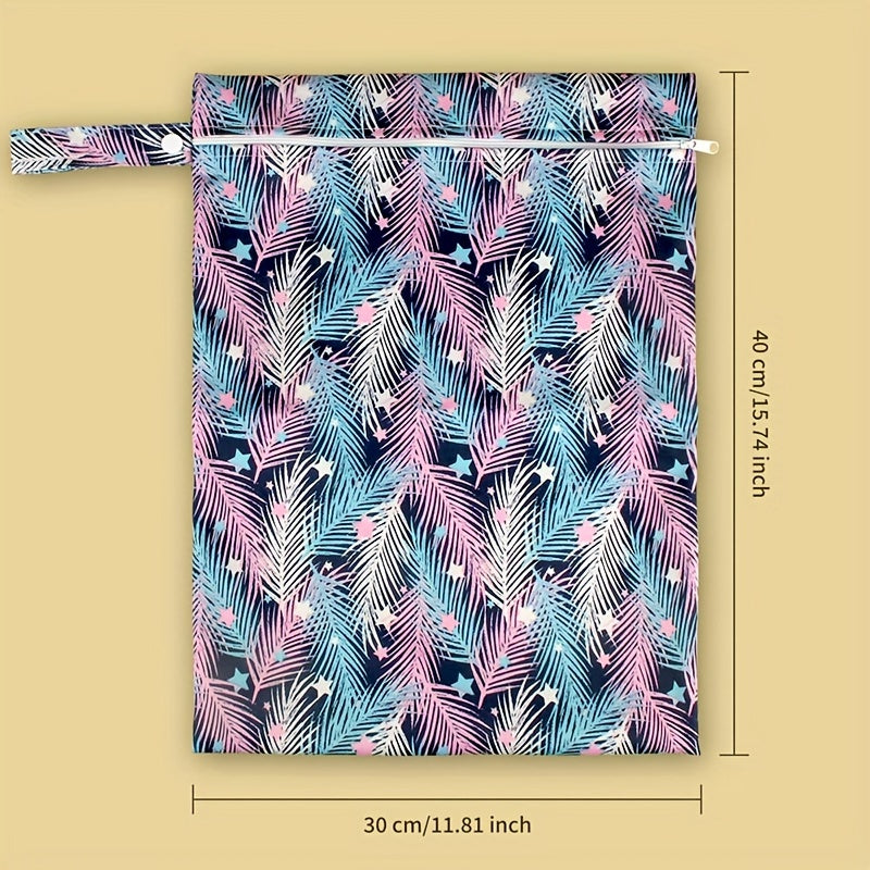 Reusable Waterproof Wet Bag for Travel and Outdoors for Wet Clothes Diapers Swimsuits