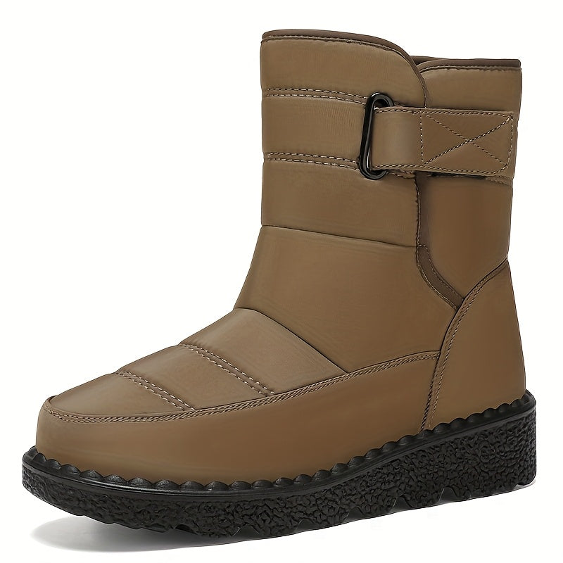 Women's Winter Snow Boots Waterproof Plush Lining Non-Slip Sole