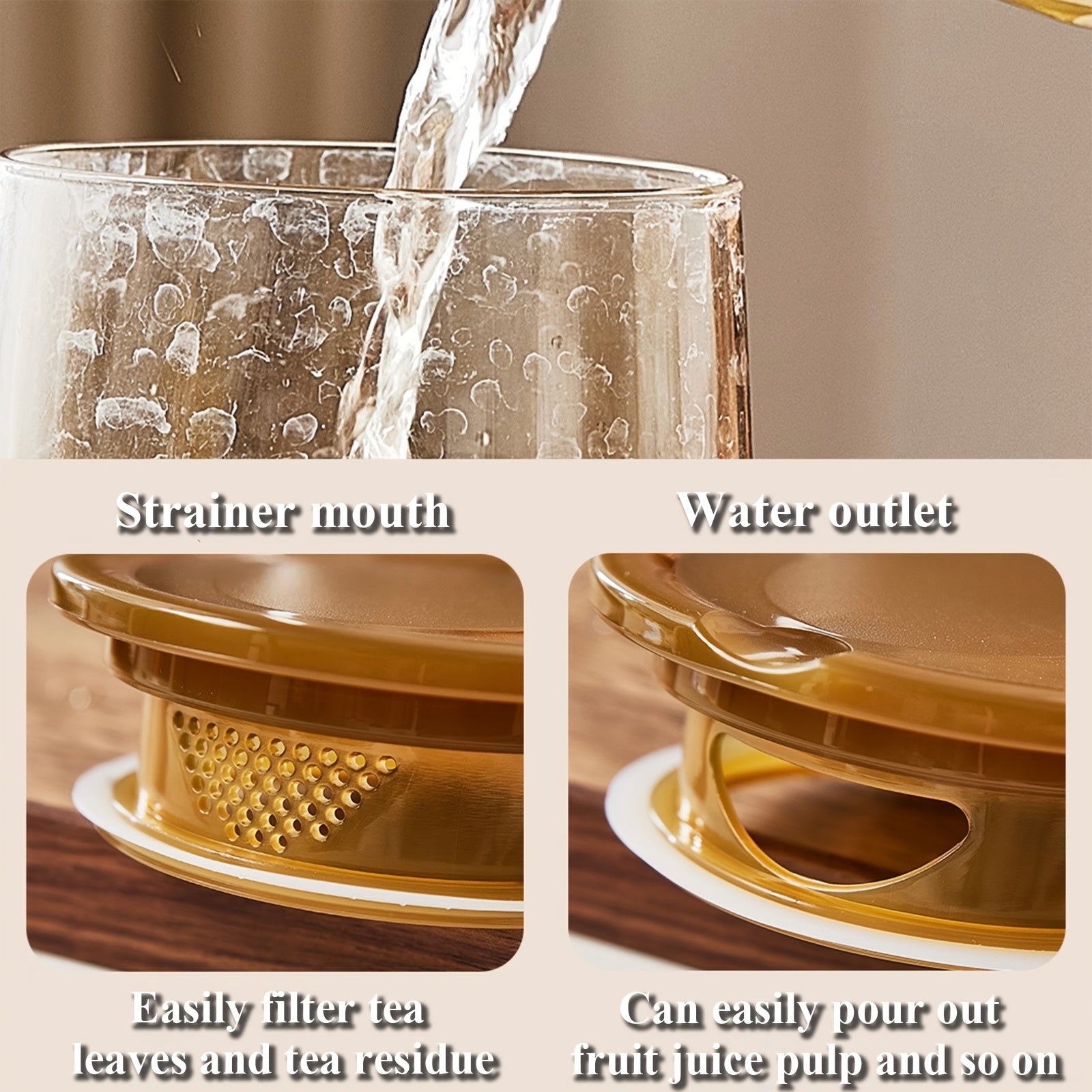 Термостойкий взрывобезопасный пластиковый холодный чайник с большой емкостью для фруктового чая