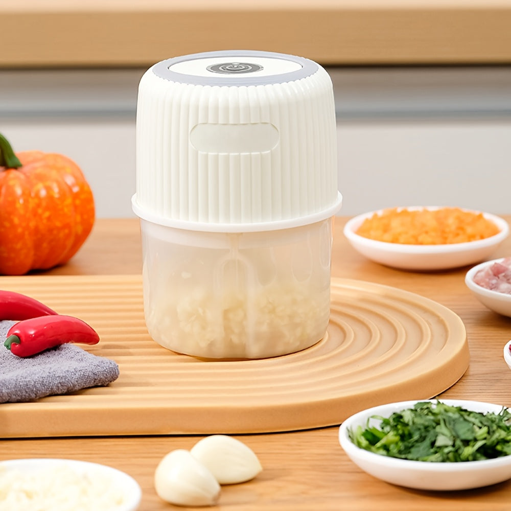 Elektr garlic maydalagich va maydalagich, qayta tiklanadigan, yuqori tezlikli oziq-ovqat protsessori