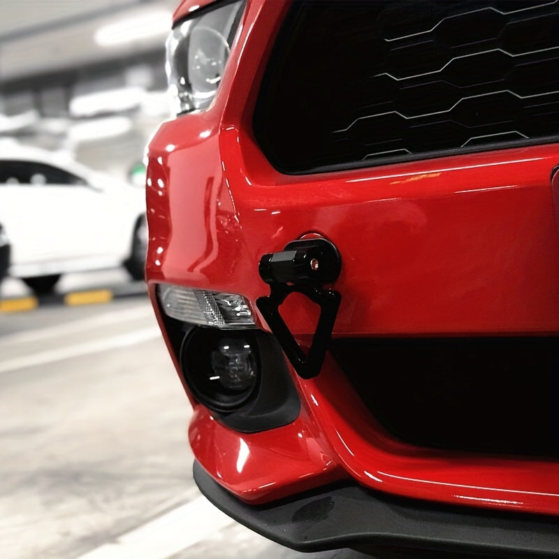Universal Car Tow Hook Triangle Auto Trailer Bumper Decor Accessory