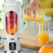 USB-зарядный блендер с цифровым дисплеем, емкость 15,2oz, 12 лезвий, измельчение льда