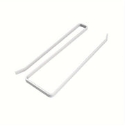 Oyna ostidagi metall qog'oz sochiq tutgichi oshxona tashkilotchisi, idish sochiqlari va varaqalar uchun