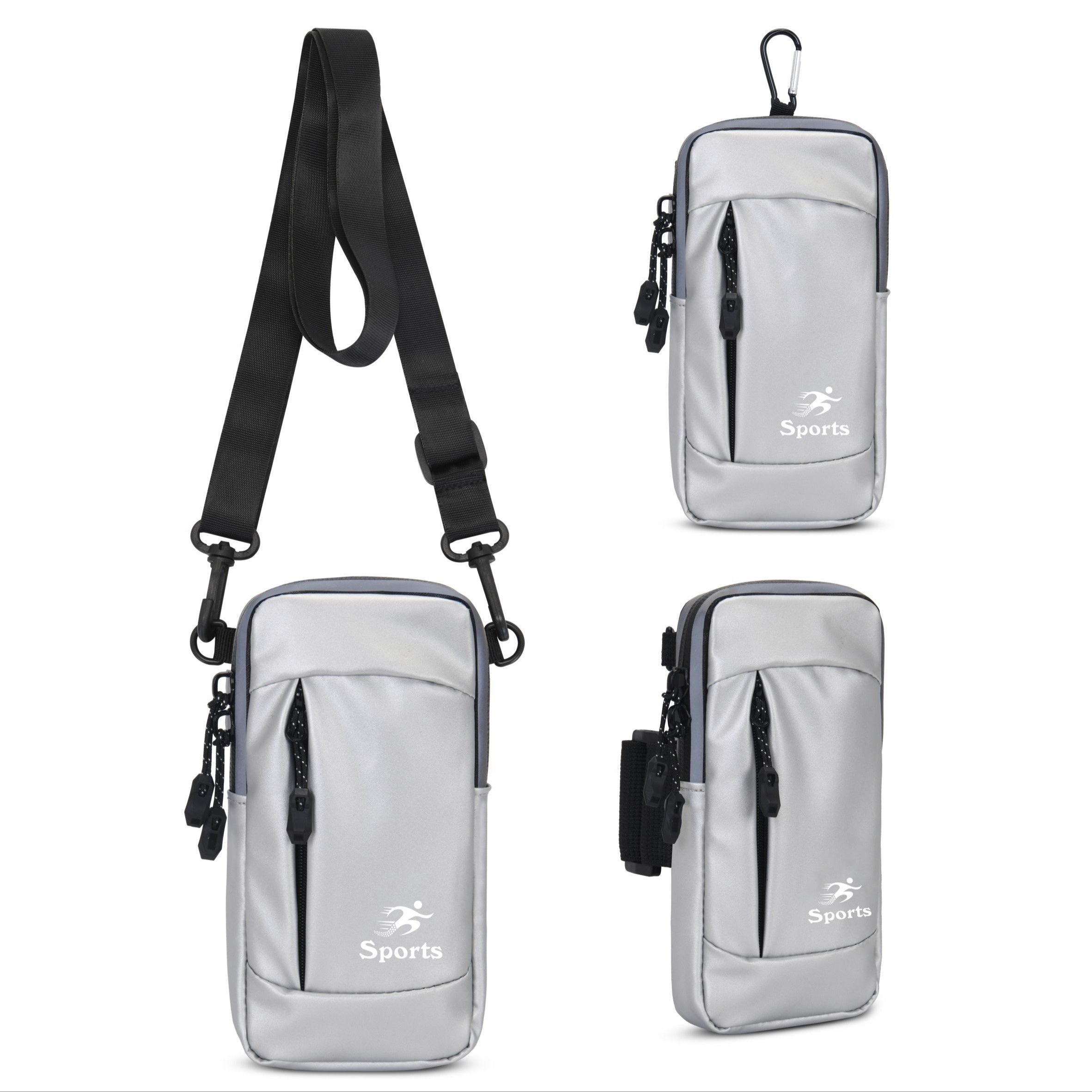 Мобильная сумка на руку для бега, сумка безопасности для джоггинга и мини-сумка через плечо для телефонов до 7 дюймов.