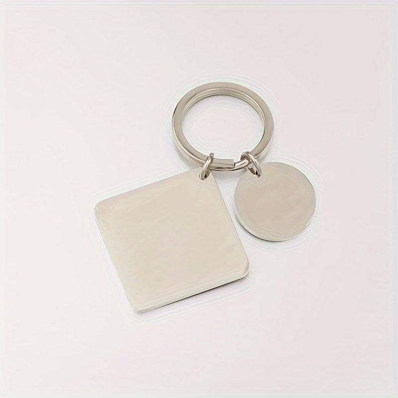 Engraved Custom Calendar Keychain for Couples Personalized Anniversary Gift