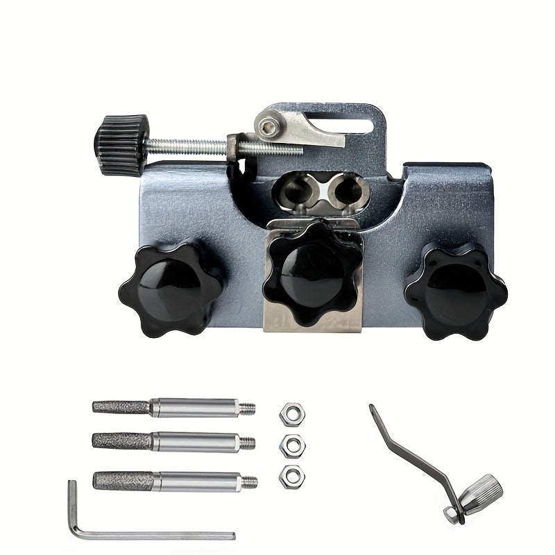 Chainsaw Chain Sharpening Jig Aluminum for All Chainsaw and Electric Saws