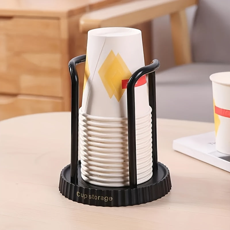 Plastic Cup Dispenser for Disposable Cups Office Bathroom Kitchen Organizer