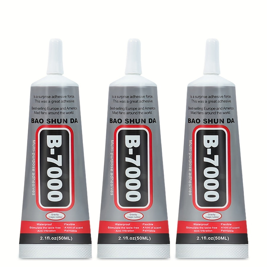 Versatile Craft Glue for Jewelry, Phone Screens, Fabrics, Metals and Plastics