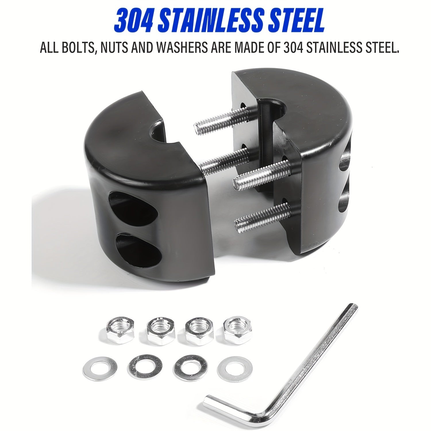 Rubber Winch Stopper Cable Hook Line Saver with Stainless Steel Screws