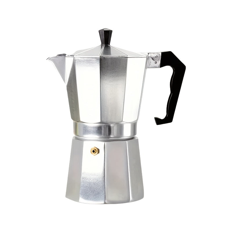 Stainless Steel Coffee Pot Classic Moka Pot Octagonal Espresso Maker