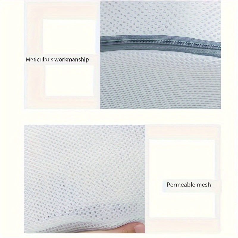 Unisex Mesh Laundry Bag for Sneakers Socks Bras Travel Organizer