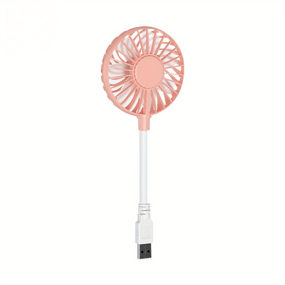USB Cooling Fan for Laptops and Desktops Compact Portable Office Camping Home