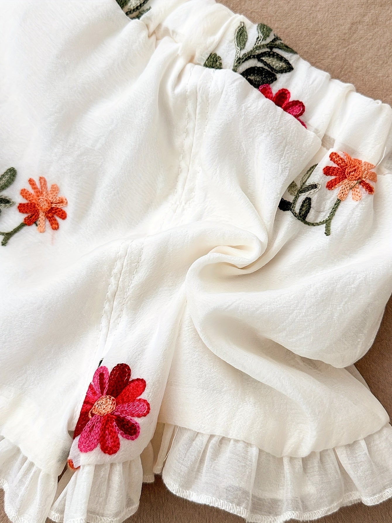 Sleeveless Ethnic-Inspired Dress for Outdoor Wear Summer Kids and Girls