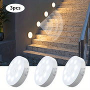 3-Pack Rechargeable Motion Sensor Night Lights Indoor Outdoor Wireless Detachable