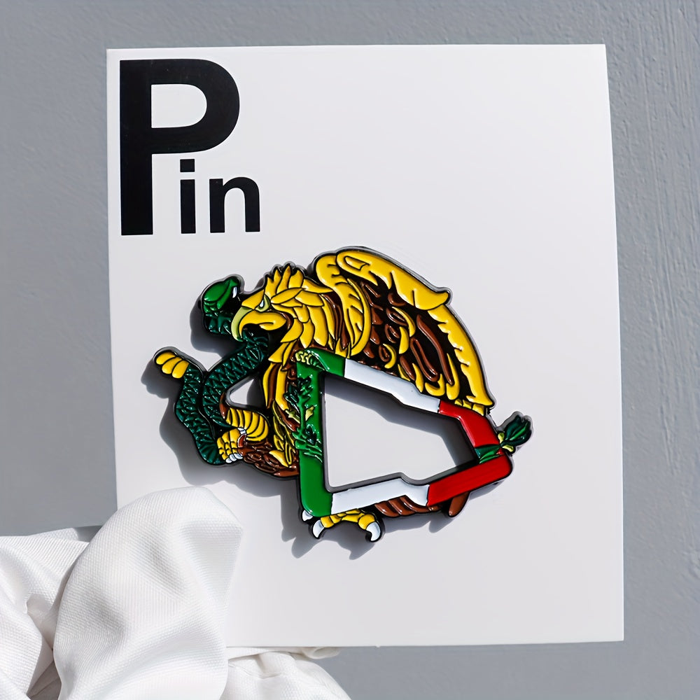 Baseball Hat Pin for Men, Mexican Eagle Design, Fashion Gift, 1 Piece