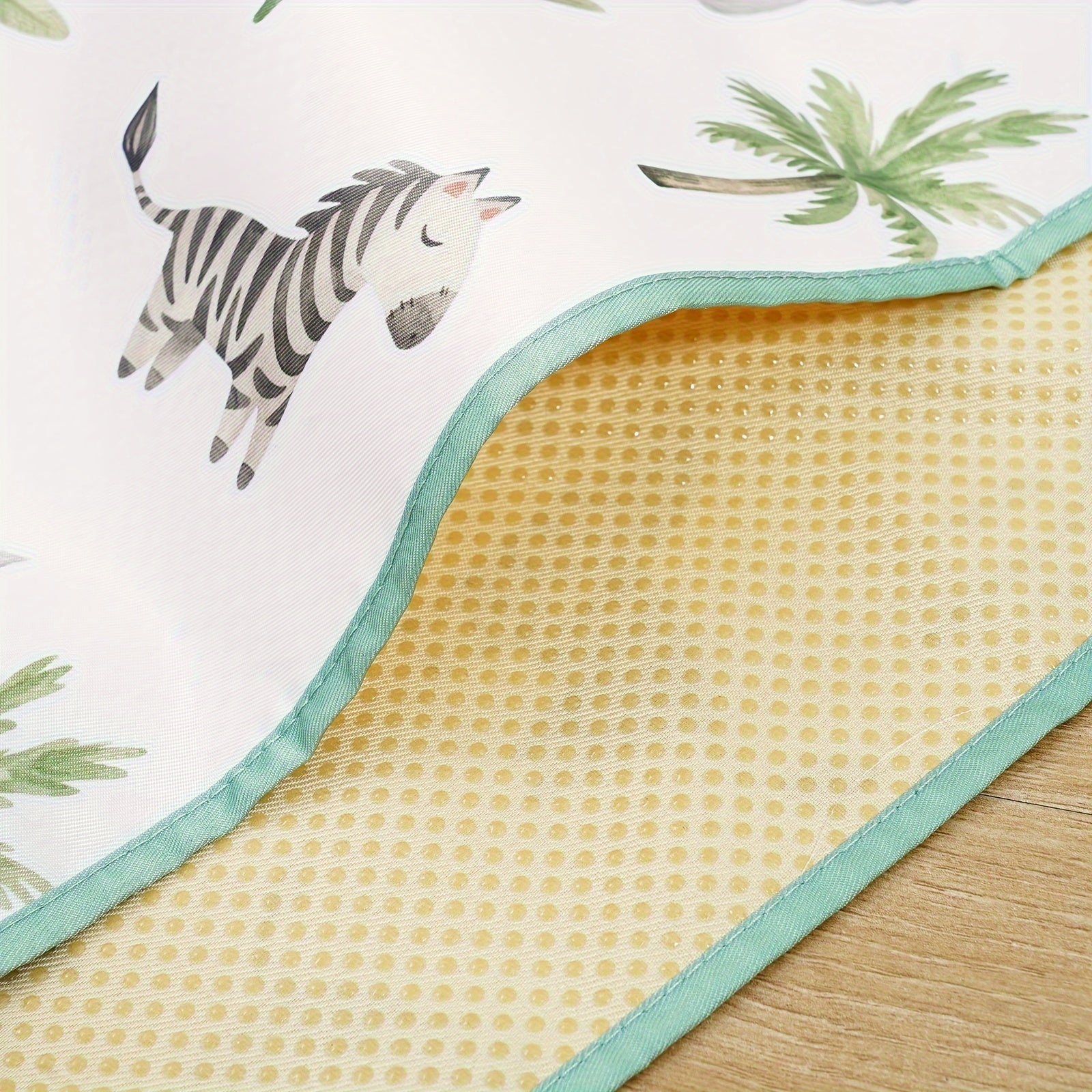 Kids Waterproof Play Mat with Anti-Slip Design, Easy to Clean, Travel-Friendly, Educational Floor Mat