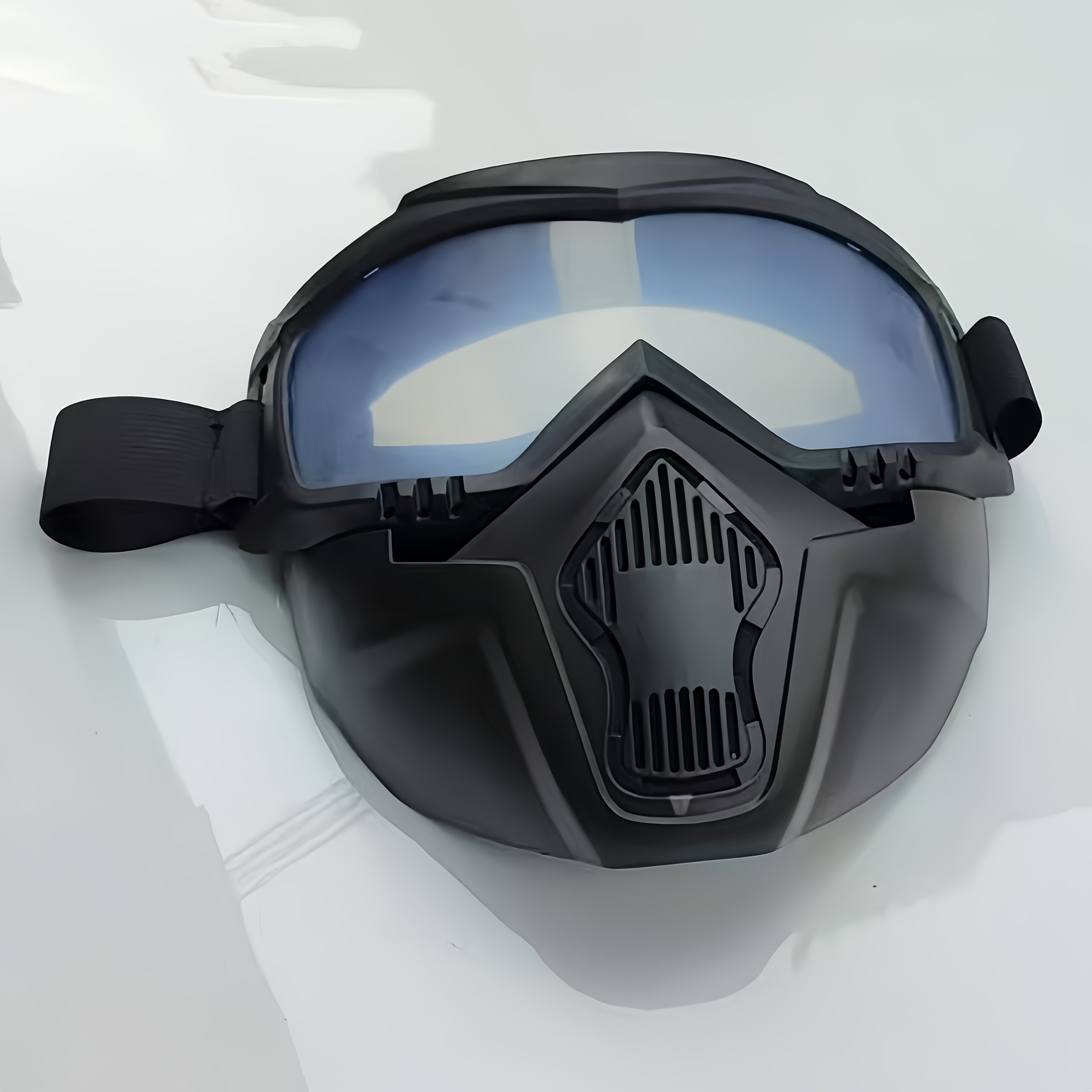 To'liq yuzli HD niqob 4 rangda - Ko'p funksiyali, shamol o'tkazmaydigan, sozlanadigan tasmalarga ega. Tashqi sportlar, velosipedda yurish va sanoat ishlari uchun ideal.