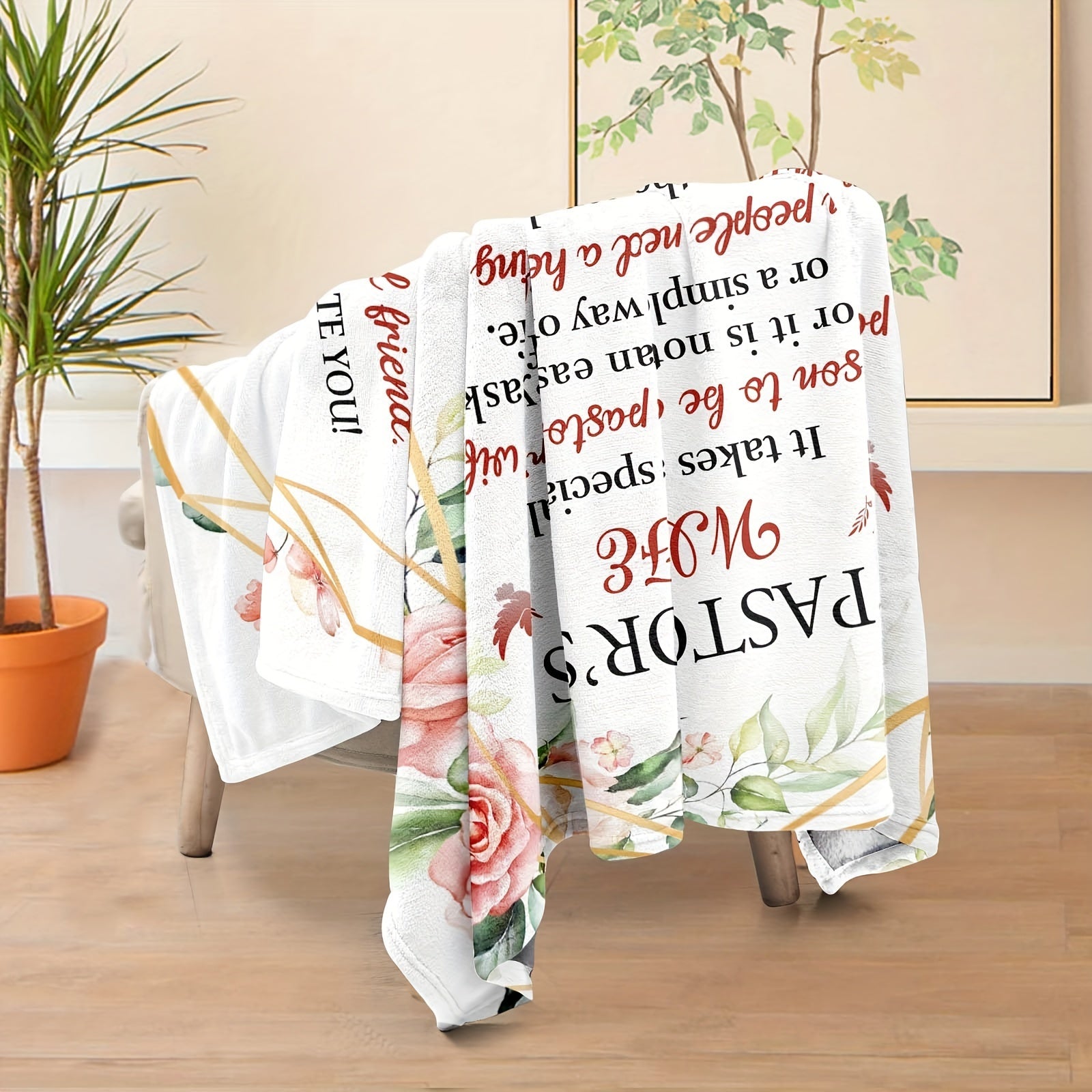 Cozy White Flannel Throw Blanket for Couch or Bed