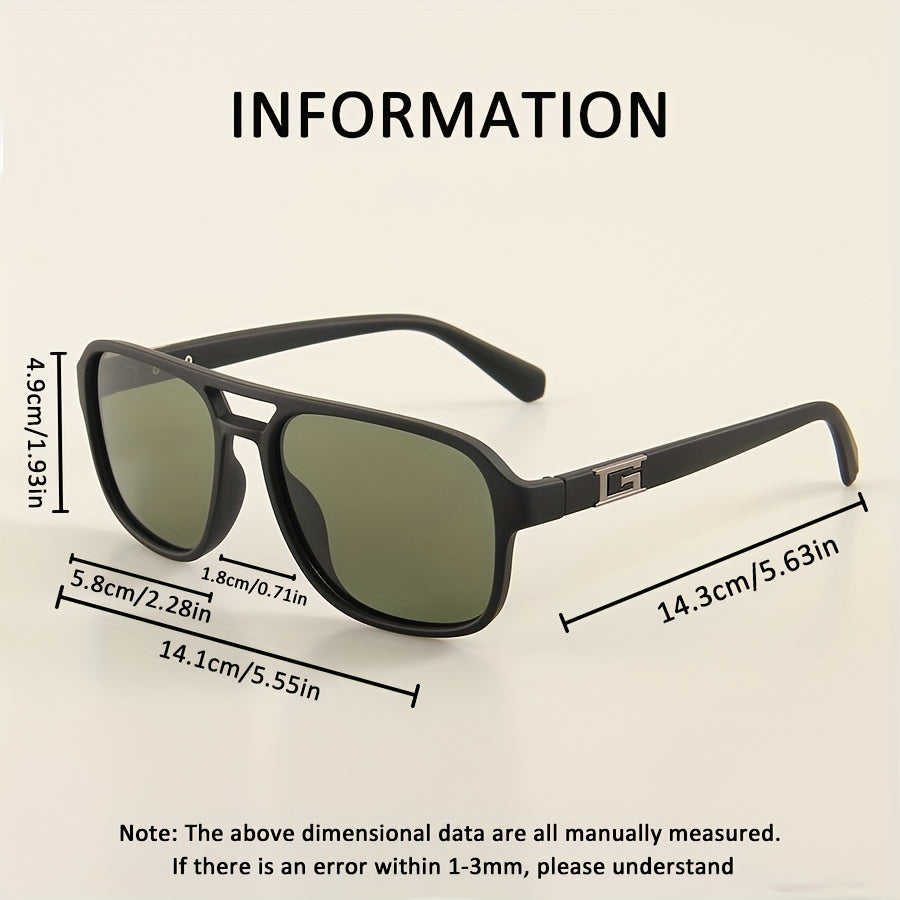 Retro Blue Frame Glasses for Men and Women Casual Full Rim Polycarbonate