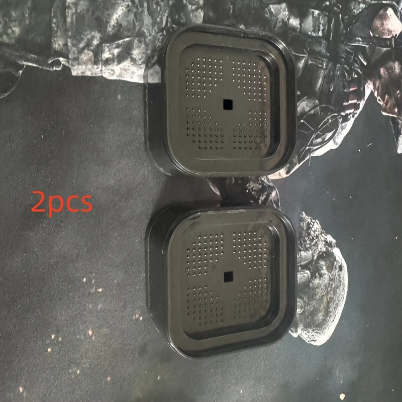 Black Adjustable Furniture Lifter Set for Tables Sofas Chairs Bed Frames 3.17cm High